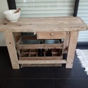 Restauration d'un établi pour enfant