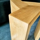 Tabouret en chêne massif