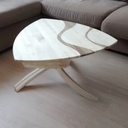 Table de salon contemporaine