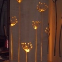 Lampes et lambris déco