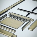 Porte traditionnelle pour épreuve de CAP.