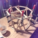 Lampe, Abat-jour suspendu