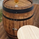 Tonneau de vigneron en table "apéro"