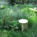 Petit tabouret pour me reposer devant mon atelier