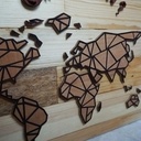 Mappemonde graphique