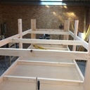 Une grande table de travail pour mon atelier