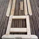 Établi en chevron de recup