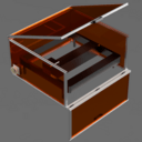 Caisson pour découpeuse laser diy