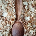 18éme cuillère de 2023 : Cuillère en bouleau cuite au four.