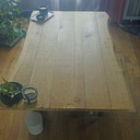 Table basse en chêne by Tito. M