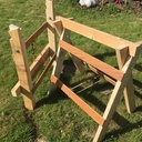 Tréteaux pliants modulaires