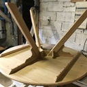 Table Ronde en Chêne