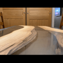 Bureau epoxy et noyer