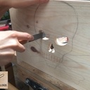 Carte de départ tête de mort