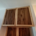 Dressing en noyer et érable