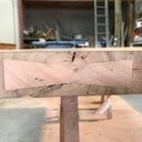 Table en bois massif bois Noir