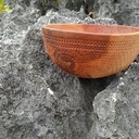 Bol ovale sculpté - petit Umete