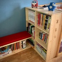 Petite biblio-banquette