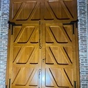 Porte cochère barre écharpe