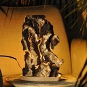 Lampe en écorce de chêne