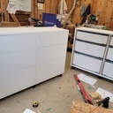 Meuble en mélaminé 12 tiroirs