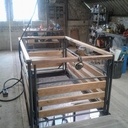 Garde corps atelier bois acier