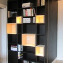 Bureau et bibliothèque Lévitation -