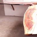 Plans de travail cuisine Acajou et résine