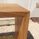 Bureau compact Chêne et fer