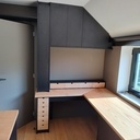 Dressing et escalier