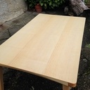 Table basse en frêne