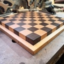 Échiquier en bois de bout