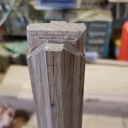 Porte d'entrée picarde petit bois.