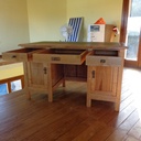 Bureau en châtaignier