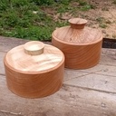 Boite en merisier et platane / peuplier