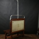 Banc  de metro parisien  debut du 20 eme