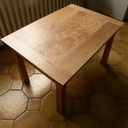 Table basse en poirier