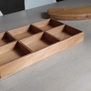 Boite à bijoux en bois de récupération