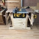 Etabli multifonctions mobile