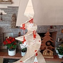 Sapin de Noël à lamelles