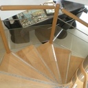 Etude et tracé d'un escalier hélicoïdal sur plan octogonal