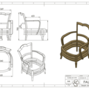 Une paire de fauteuils Art déco
