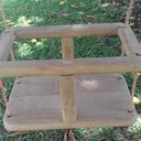 Balançoire pour bébé sous un manguier