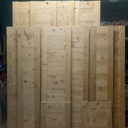 Portes de placard en bardage