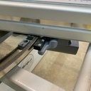 Butées et lecture d'angle numériques pour guide de scies à format et combis Holzprofi