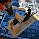 Fabrication d'une station pour gabarie wolfcraft undercover jig