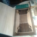 Petite marqueterie font de tiroir