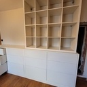 Meuble en mélaminé 12 tiroirs