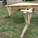 Table de jardin bigresque