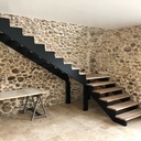 Escalier Droit en Orme